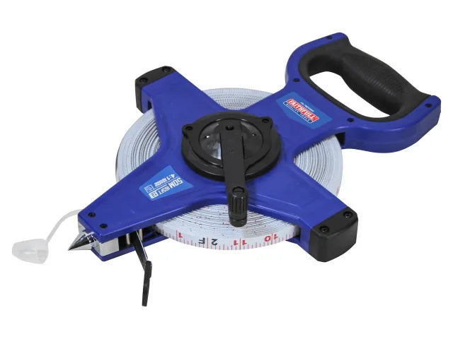 Faithfull Fast Rewind Open Long Tape 50m/165ft (Width 13mm) – – Now available at MTN Shop UK. - imagen 2