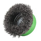 Faithfull X-LOCK Wire Cup Brush 75mm M14x2, 0.30mm Stainless Steel Wire