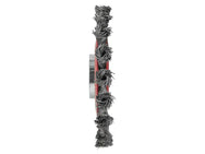 Faithfull X-LOCK Conical Wire Brush 115mm M14x2, 0.50mm Steel Wire – – Now available at MTN Shop UK. - imagen 3