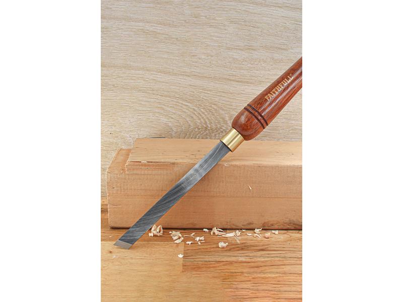 Faithfull FSC HSS Turning Chisel Plain Skew 15mm - imagen 2
