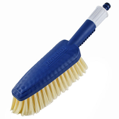 Faithfull Water Flow Hand Brush with soft bristles and hose connector