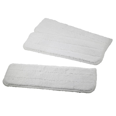 Faithfull Window Cleaning Mop Spare Pads, pack of 3 microfibre pads