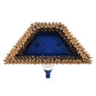 Faithfull Water Flow Cleaning Brush triangular head, top view - imagen 2