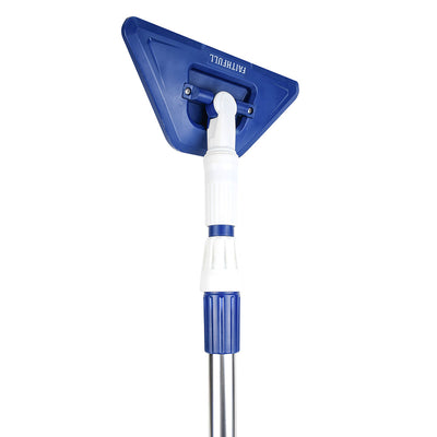 Faithfull Water Flow Pole and Head Set with brush head attached