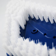 Close-up of Faithfull Water Flow Cleaning Brush stiff white bristles - imagen 11