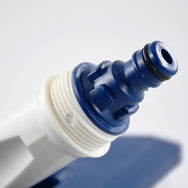 Faithfull Water Flow Cleaning Brush hose connector detail, stiff bristle variant - imagen 9