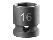 Facom 6-Point Stubby Impact Socket 1/2in Drive 16mm – – Now available at MTN Shop UK.