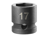 Facom 6-Point Stubby Impact Socket 1/2in Drive 17mm – – Now available at MTN Shop UK.