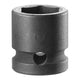 Facom  6-Point Stubby Impact Socket 1/2in Drive 18mm