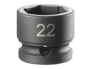Facom 6-Point Stubby Impact Socket 1/2in Drive 22mm – – Now available at MTN Shop UK.