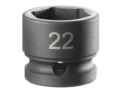 Facom 6-Point Stubby Impact Socket 1/2in Drive 22mm – – Now available at MTN Shop UK.