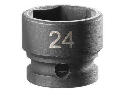 Facom 6-Point Stubby Impact Socket 1/2in Drive 24mm – – Now available at MTN Shop UK.