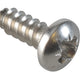 ForgeFix Self-Tapping Screw Pozi Compatible Pan A2 SS 1/2in x 8 ForgePack 40
