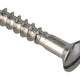 ForgeFix Multi-Purpose Screw SL Raised Head Chrome Plated 3.5 x 20mm Forge Pack 45