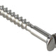 ForgeFix Multi-Purpose Screw SL Raised Head Chrome Plated 4.0 x 30mm ForgePack 30