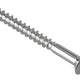 ForgeFix Multi-Purpose Screw SL Raised Head Chrome Plated 4.0 x 40mm ForgePack 20