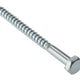 ForgeFix Coach Screw Hexagon Head Single Thread ZP M12 x 50mm Bag 5