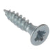 ForgeFix General Purpose Pozi Compatible Screw CSK TT ZP 1in x 12 Box 200