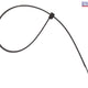 ForgeFix Cable Tie Black 4.8 x 300mm (Bag 100)