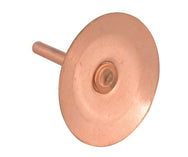 ForgeFix Copper Disc Rivets 20 x 20 x 1.5mm (Bag 100) - imagen 2
