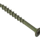 ForgeFix Decking Screw Pozi Compatible ST Green Anti-Corrosion 4.5 x 50mm Box 200