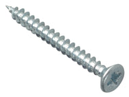 ForgeFix Multi-Purpose Pozi Compatible Screw CSK ST ZP 4.0 x 40mm Forge Pack 20