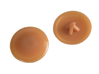 ForgeFix Pozi Compatible Cover Cap Light Brown No.6-8 Forge Pack 50