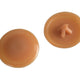 ForgeFix Pozi Compatible Cover Cap Light Brown No.6-8 Forge Pack 50