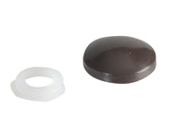 ForgeFix Domed Cover Cap Dark Brown No. 6-8 Forge Pack 20