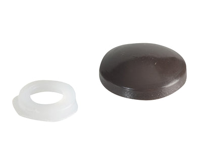 ForgeFix Domed Cover Cap Dark Brown No. 6-8 Forge Pack 20