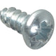 ForgeFix Self-Tapping Screw Pozi Compatible Pan Head ZP 1/4in x 4 ForgePack 80