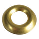 ForgeFix Screw Cup Washers Brass No.10 Forge Pack 20