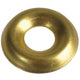 ForgeFix Screw Cup Washers Brass No.8 Forge Pack 20