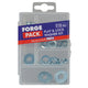 ForgeFix Flat & Lock Washer Kit, 112 Piece