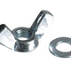 ForgeFix Wing Nut & Washers ZP M5 Forge Pack 12