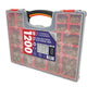 ForgeFix Organiser Pro Multi-Purpose Wood Screw Kit, 1200 Piece