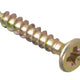 ForgeFix Multi-Purpose Pozi Compatible Screw CSK ST ZYP 4.0 x 25mm Box 200