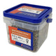 ForgeFix Multi-Purpose Pozi Compatible Screw CSK ST ZYP 5.0 x 40mm Tub 800