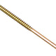 ForgeFix Multi-Purpose Pozi Compatible Screw CSK ST ZYP 6.0 x 100mm Box 100