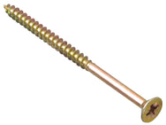 ForgeFix Multi-Purpose Pozi Compatible Screw CSK ST ZYP 6.0 x 80mm Box 100
