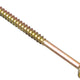 ForgeFix Multi-Purpose Pozi Compatible Screw CSK ST ZYP 6.0 x 80mm Box 100