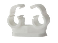 ForgeFix Pipe Clip Double Cliplock 15mm Box 50