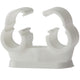 ForgeFix Pipe Clip Double Cliplock 15mm Box 50