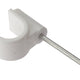 ForgeFix Pipe Clip with Masonry Nail 22mm Box 100
