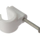 ForgeFix Pipe Clip with Masonry Nail 11mm Box 100
