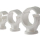 ForgeFix Pipe Clip Single Cliplock 22mm Box 100