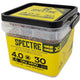 ForgeFix Spectre™ PZ Compatible Wood Screw CSK ZYP 4.0 x 30mm Tub 1400