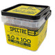 ForgeFix Spectre™ PZ Compatible Wood Screw CSK ZYP 5.0 x 100mm Tub 300