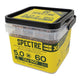 ForgeFix Spectre™ PZ Compatible Wood Screw CSK ZYP 5.0 x 60mm Tub 500