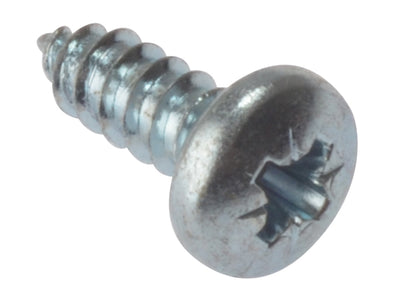 ForgeFix Self-Tapping Screw Pozi Compatible Pan Head ZP 1/2in x 10 Box 200